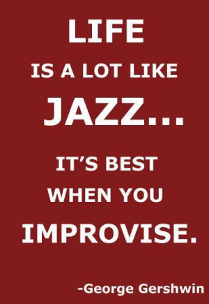 , Gershwin Quotes, Lips Sticks, Jazz Improvi, Music Word, Jazz Quotes ...