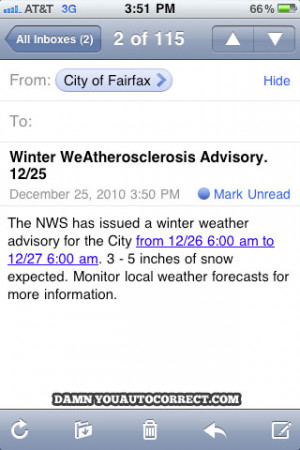 Winter Weather Quotes Funny