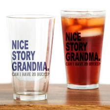 Nice Story Grandma Drinking Glass for
