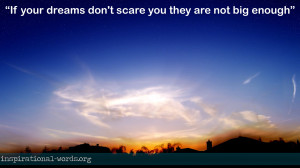 Inspirational Wallpaper Quote. Big Dreams