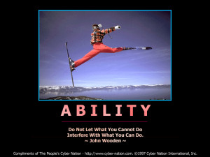 For success, attitude is equally as important as ability ~ Harry F ...