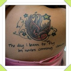 My tattoo. Rise against lyric ♥ heaven knows.