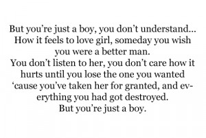 Boys Don T Understand Girls Quotes