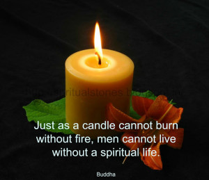 JUST AS A CANDLE