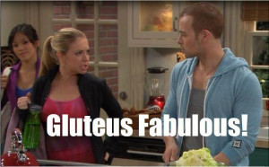 Gluteus Fabulous! ;) Melissa and Joey