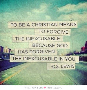 Christian Forgiveness Quotes