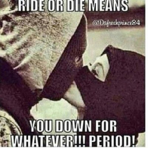 Ride or die till the wheels fall off!!