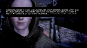 absolutely loved Veronica as a character, her always sarcastic quotes ...