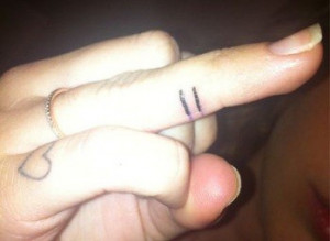 Miley Cyrus equal rights gay marriage tattoo spurs Miley to misquote ...