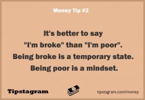 Being Broke Quotes