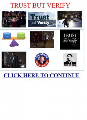 Trust but verify The soviet union|TRUST BUT VERIFY