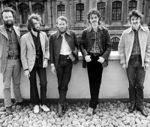 The Band in the early '70s. From left to right: Garth Hudson, Richard ...