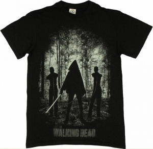walking dead walking dead michonne introduction t shirt walking ...