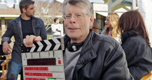 Stephen King It Movie Cast Stephen king on the set of