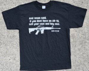 Shirt: Pro-Gun Jesus 