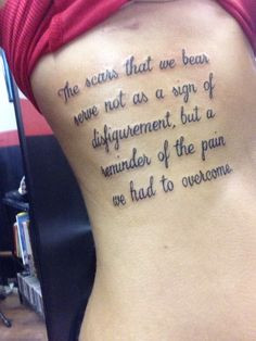 sexual assault survivor quote tattoos - Google Search More