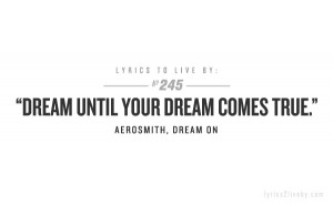 Aerosmith lyrics
