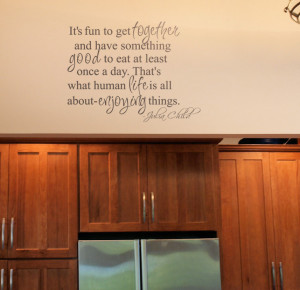 Julia Child Quote Wall Decals
