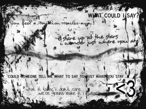 Emo Love Quotes Wallpaper