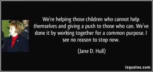 More Jane D Hull Quotes