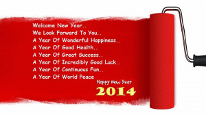 Happy New Year 2014 Wishes Greetings for Friend