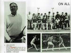 He was also on his high school's tennis team. He was one of the team's ...