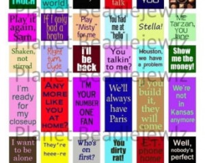 etsy.comFamous Movie Quotes 1 Inch and