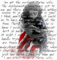 Marine Wife Sayings Or Quotes Image By Mndalynn1029 On Photobucket On