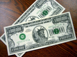 million dollars