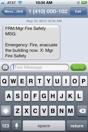 Description Modern Smart Phone Emergency Text Message.png