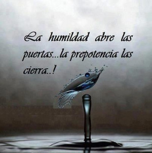 La humildad sinonimo de Inteligencia