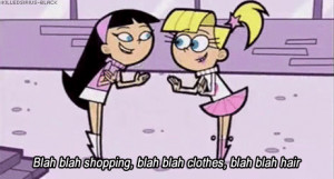 cartoon, fairly odd parents, funny, girl, quote