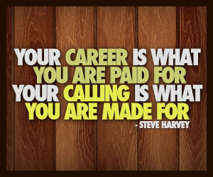 Career vs Calling