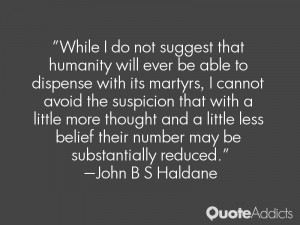 John B S Haldane
