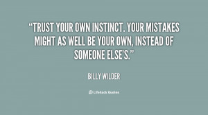 Quote Billy Wilder Trust