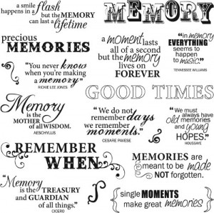 Fiskars 8-Inch by 8-Inch Quote Clear Stamps, Good Times