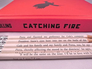 Catching Fire pencil set