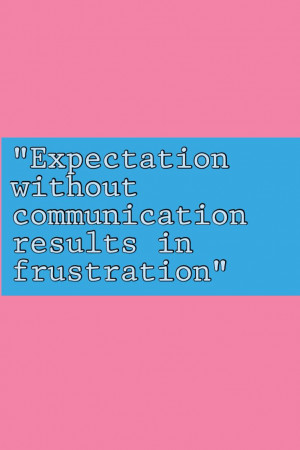 Expectation quote