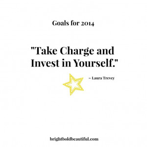 Take Charge and Invest in Yourself ...