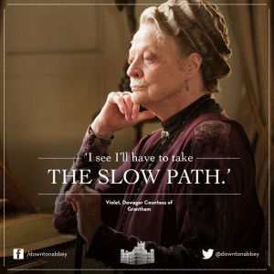 Lady Violet, Dowager countess Grantham (Dame Maggie Smith) #Downton ...