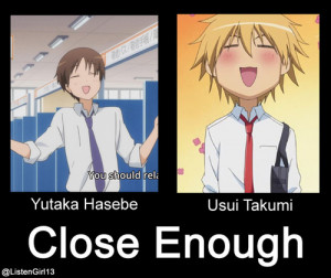 Yukata Hasebe -vs- Usui Takumi (( Close Enough ))