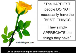 Happiness Quote ~ A beautiful thought for the day