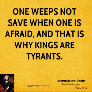 Marquis de Sade Quotes