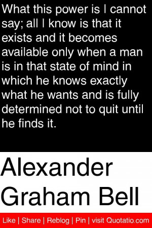 ... fully determined not to quit until he finds it # quotations # quotes