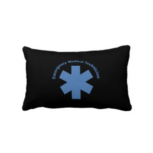 Emergency Medical Tech Throw Pillows