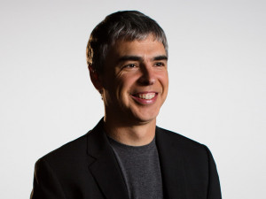 Google CEO and co-founder Larry Page.