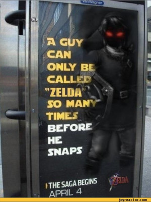 ... before he snaps / zelda :: link :: funny pictures :: sign :: snap