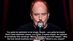 comedy single comedian stand up louis ck single life