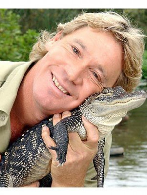 ... life, people and animals. My conservation guru. Miss you Steve Irwin