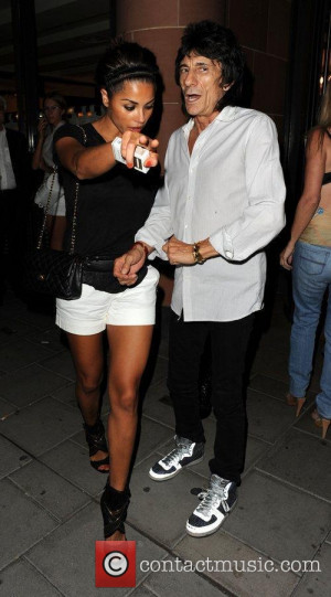 Ronnie Wood Girlfriend